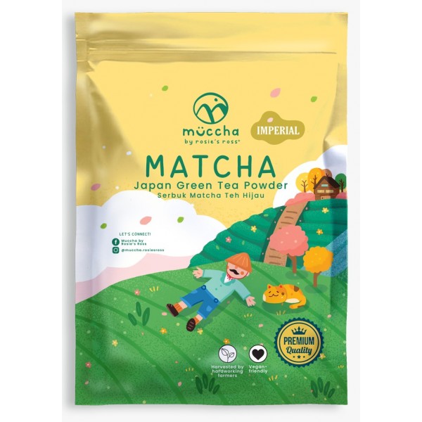 Muccha by Rosie's Ross Imperial Matcha Green Tea Powder