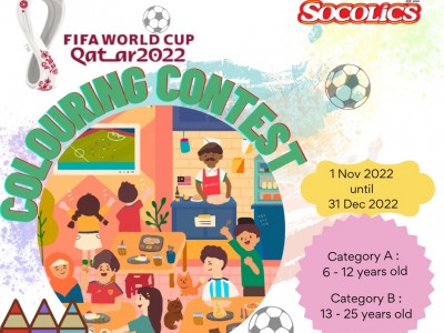 2. SOCOLIC'S® FIFA COLOURING CONTEST 2022