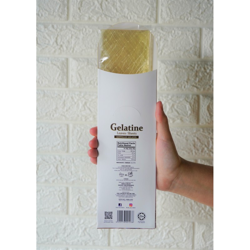 Oven & Chalice Gelatine Sheet (25 G X 20 PKT X 10 BOXES) Oven & Chalice Gelatine Sheet (25 G X 20 PKT X 10 BOXES)
