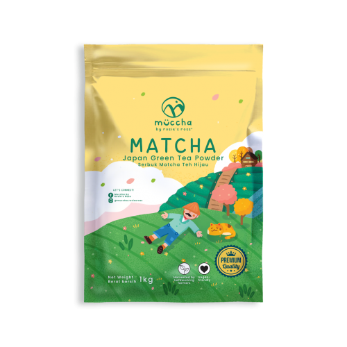 Muccha By Rosie's Ross Matcha Green Tea Powder (1KG X 10 PKTS)