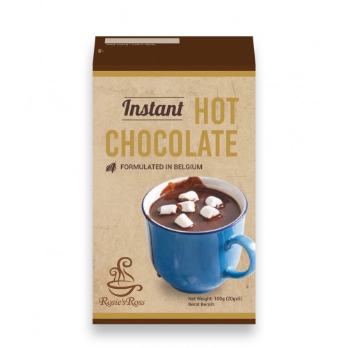 Rosie's Ross Hot Chocolate Drink (20g x 5 sachets x 24 boxes)