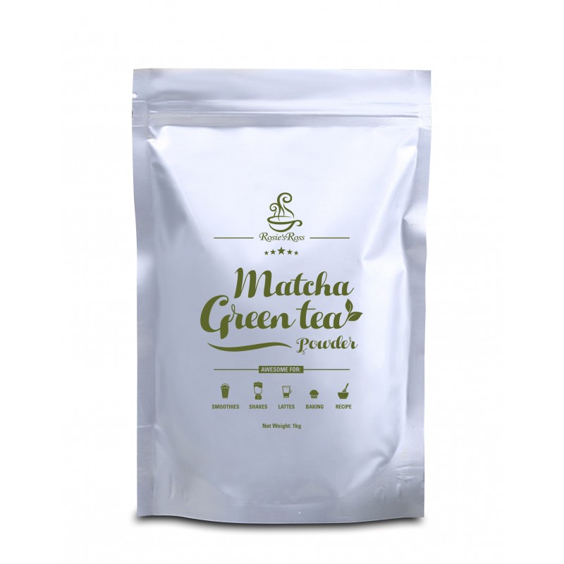 Muccha By Rosie's Ross Matcha Green Tea Powder (1KG X 10 PKTS)