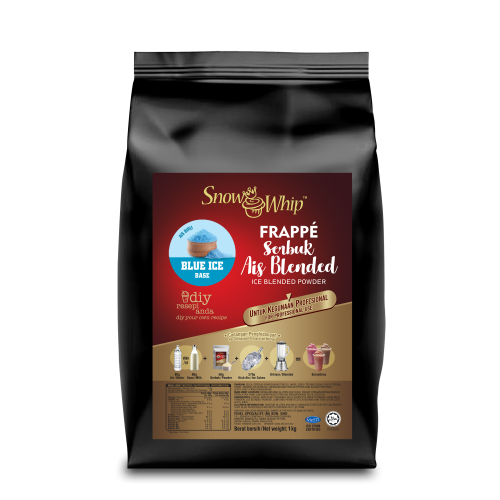 Snow Whip Blue Ice Ice Blended Powder (1KG x 20)