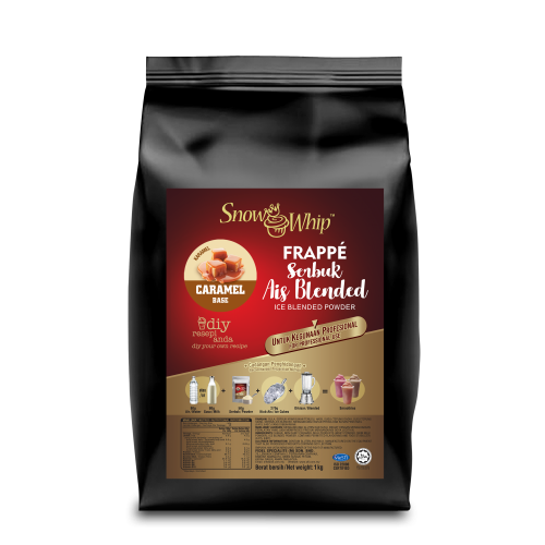 Snow Whip Caramel Ice Blended Powder (1KG x 20)