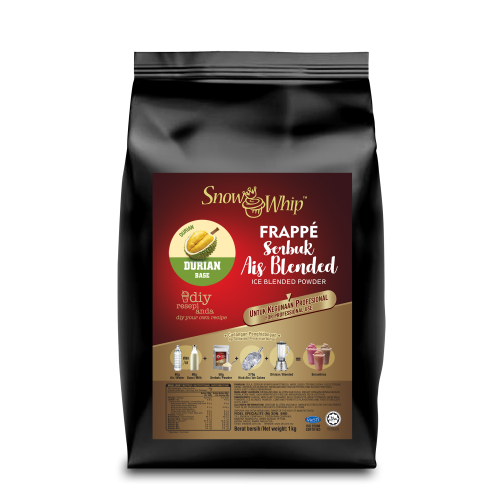 Snow Whip Durian Ice Blended Powder (1KG x 20)