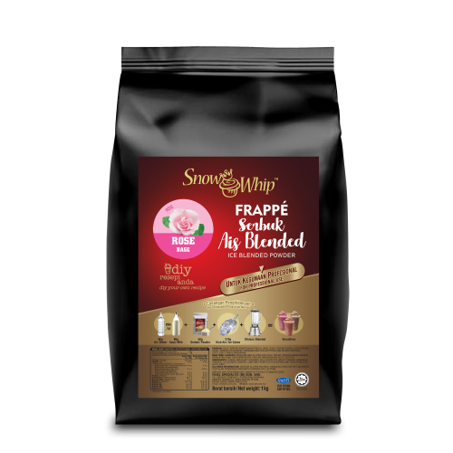 Snow Whip Rose Ice Blended Powder (1KG x 20)