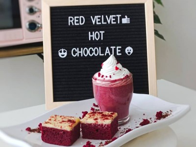 51. SNOW WHIP RED VELVET HOT CHOCOLATE
