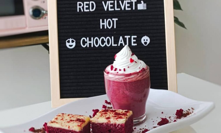 51. SNOW WHIP RED VELVET HOT CHOCOLATE