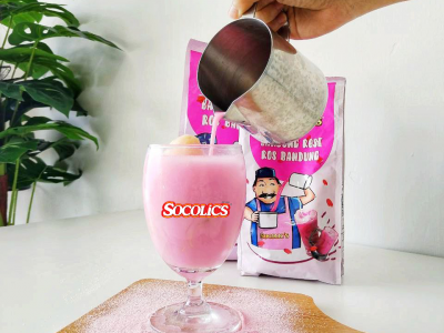 55. SOCOLIC'S ROSE BANDUNG LYCHEE SODA (UPGRADE)