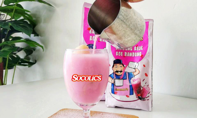 55. SOCOLIC'S ROSE BANDUNG LYCHEE SODA (UPGRADE)