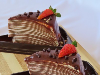 13. SOCOLIC'S CHOCOLATE MILLE CREPE CAKE