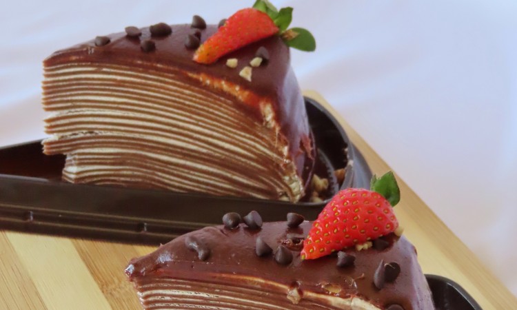 13. SOCOLIC'S CHOCOLATE MILLE CREPE CAKE