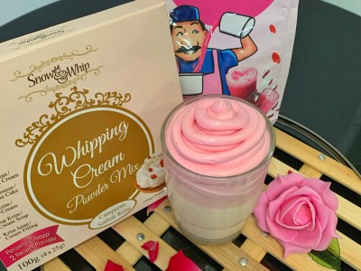 1. SNOW WHIP DALGONA BANDUNG ROSE