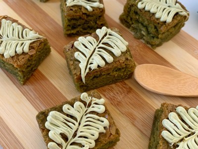 31. ROSIE'S ROSS MATCHA GREEN TEA BROWNIES
