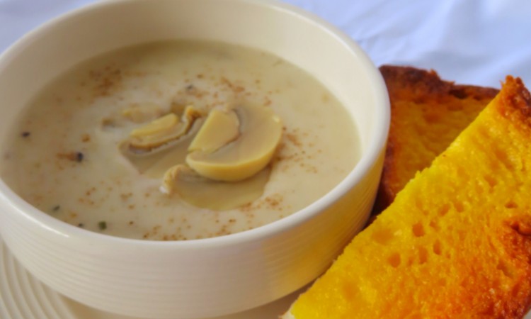 26. SNOW WHIP CREAMY MUSHROOM SOUP
