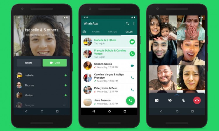 INVITE BUTTONS FOR JOINING IN -APP CALLS ARE NOW AVAILABLE ON WHATSAPP.