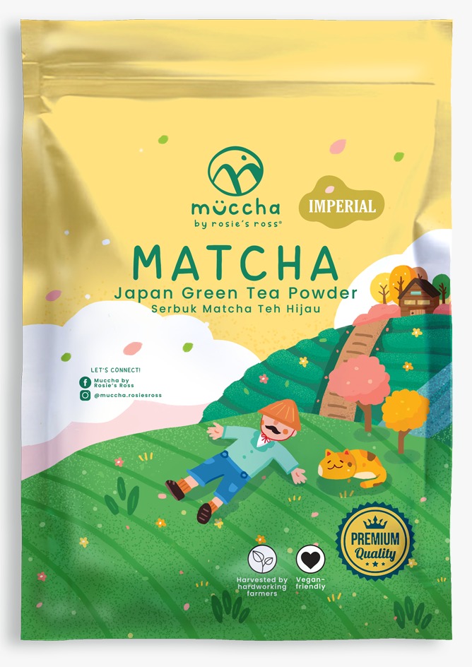 Muccha by Rosie's Ross Imperial Matcha Green Tea Powder