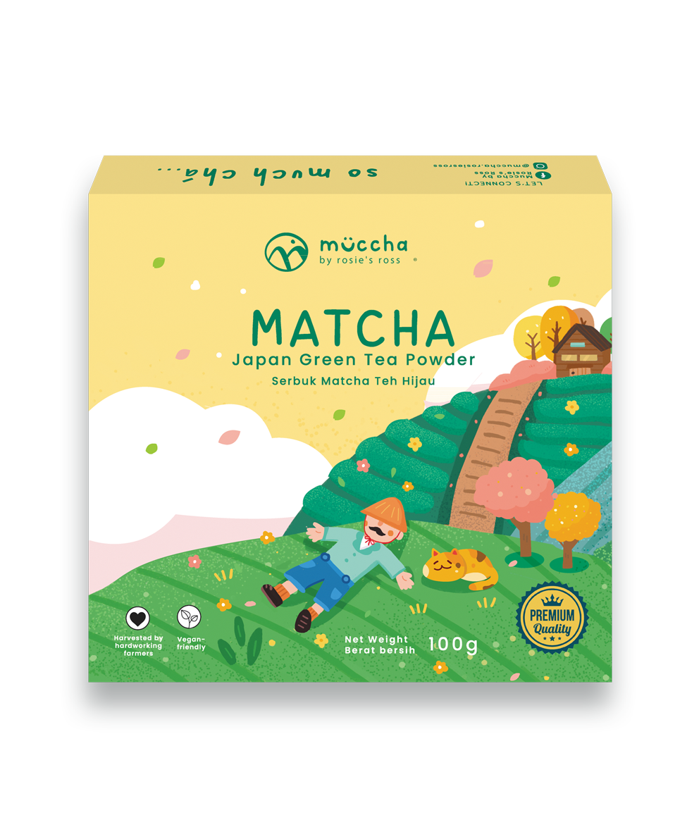 Muccha by Rosie's Ross Kitchen Grade Matcha Green Tea Powder