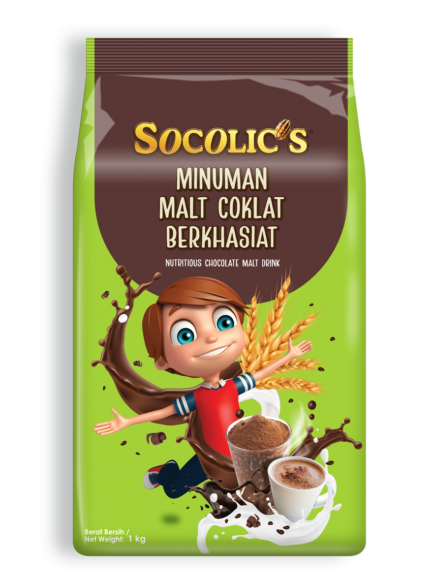 Socolic’s Chocolate Malt Drink (1 KG X 16)
