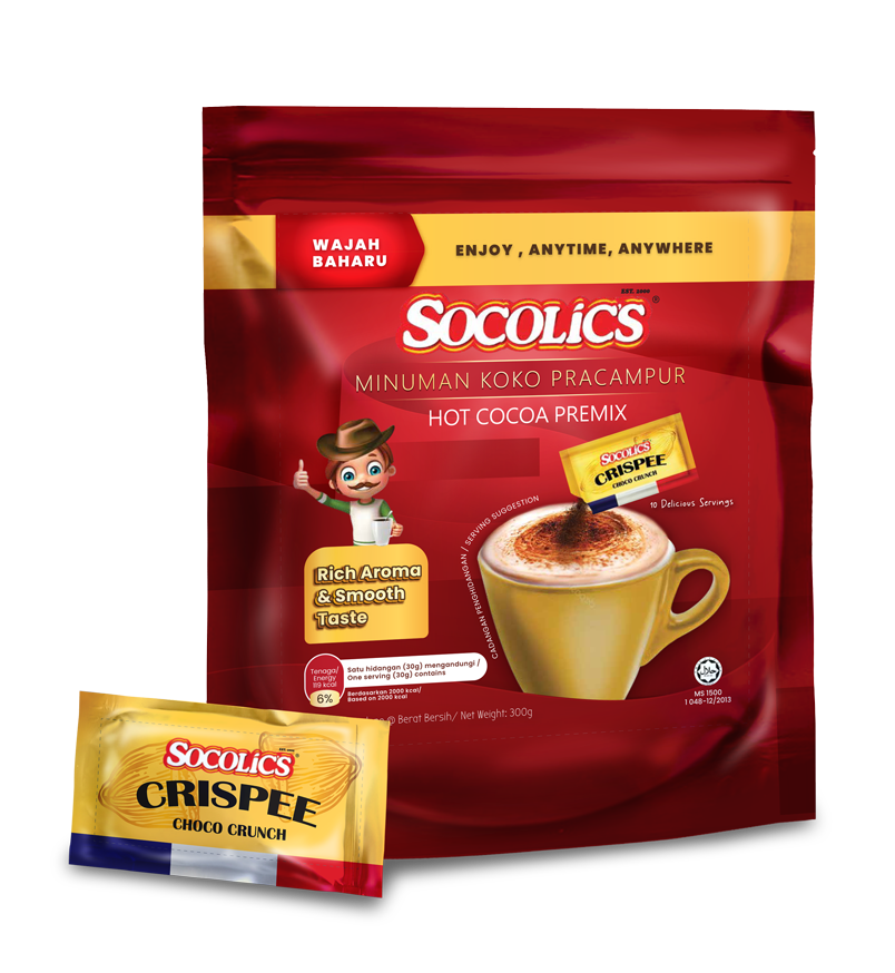 Socolic's Crispee Hot Cocoa Premix