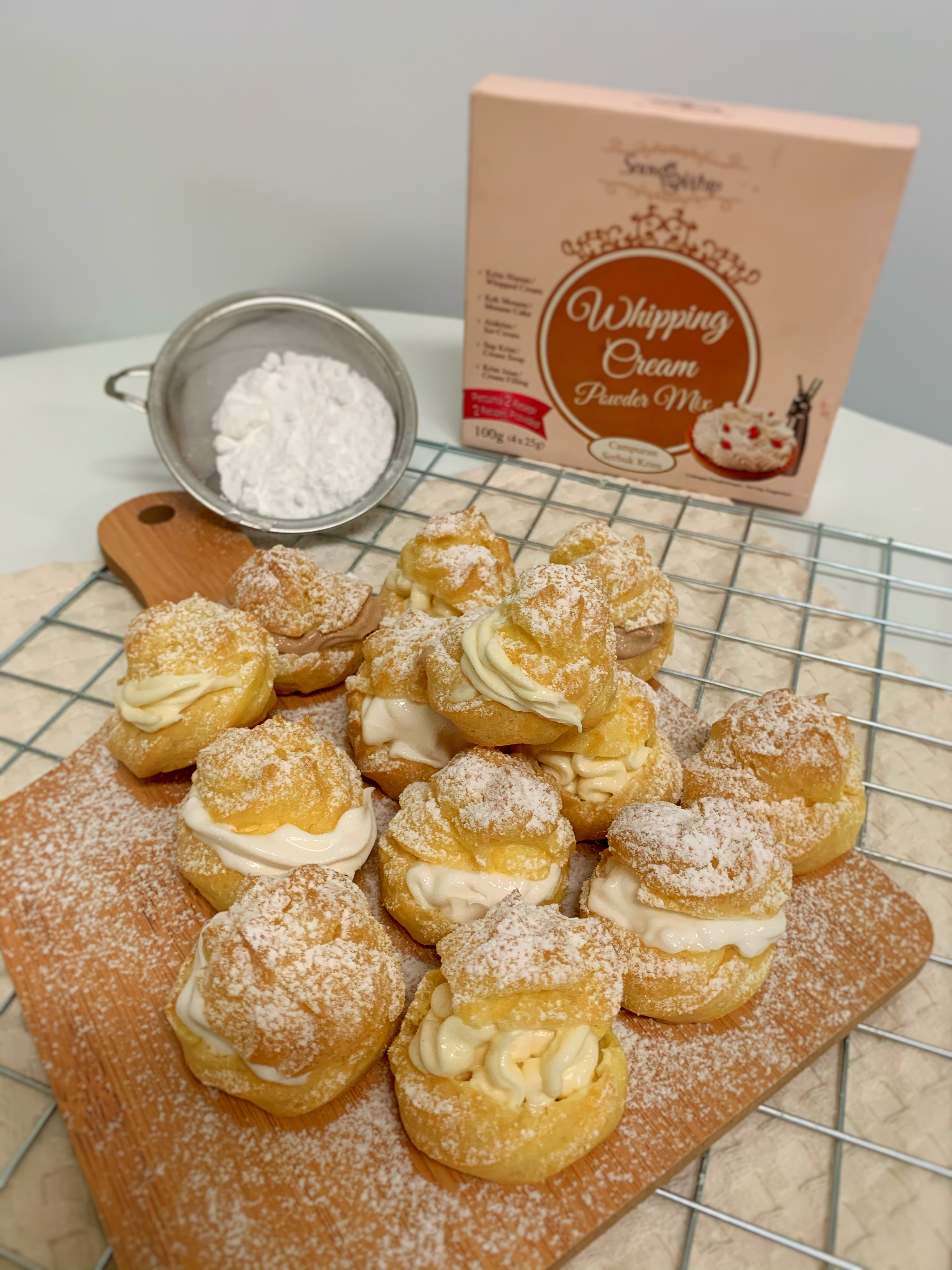 Snow Whip Whipping Cream Powder Mix (100 G X 36)