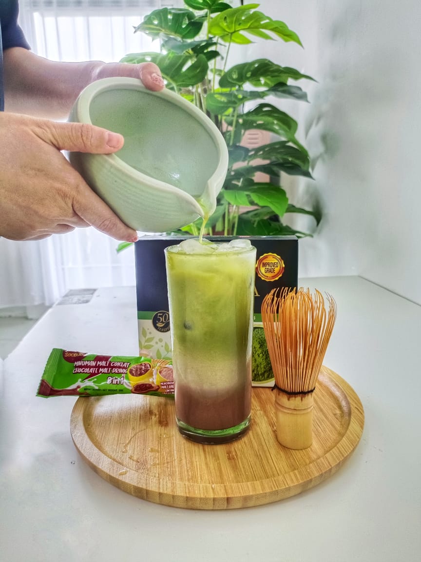 52. ROSIE'S ROSS ICED CHOCOLATE MATCHA LATTE