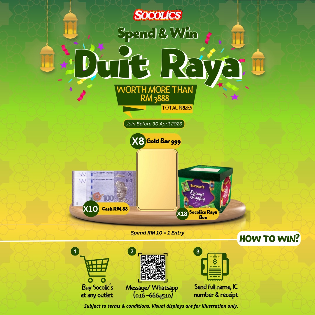 4. SPEND & WIN DUIT RAYA 2023