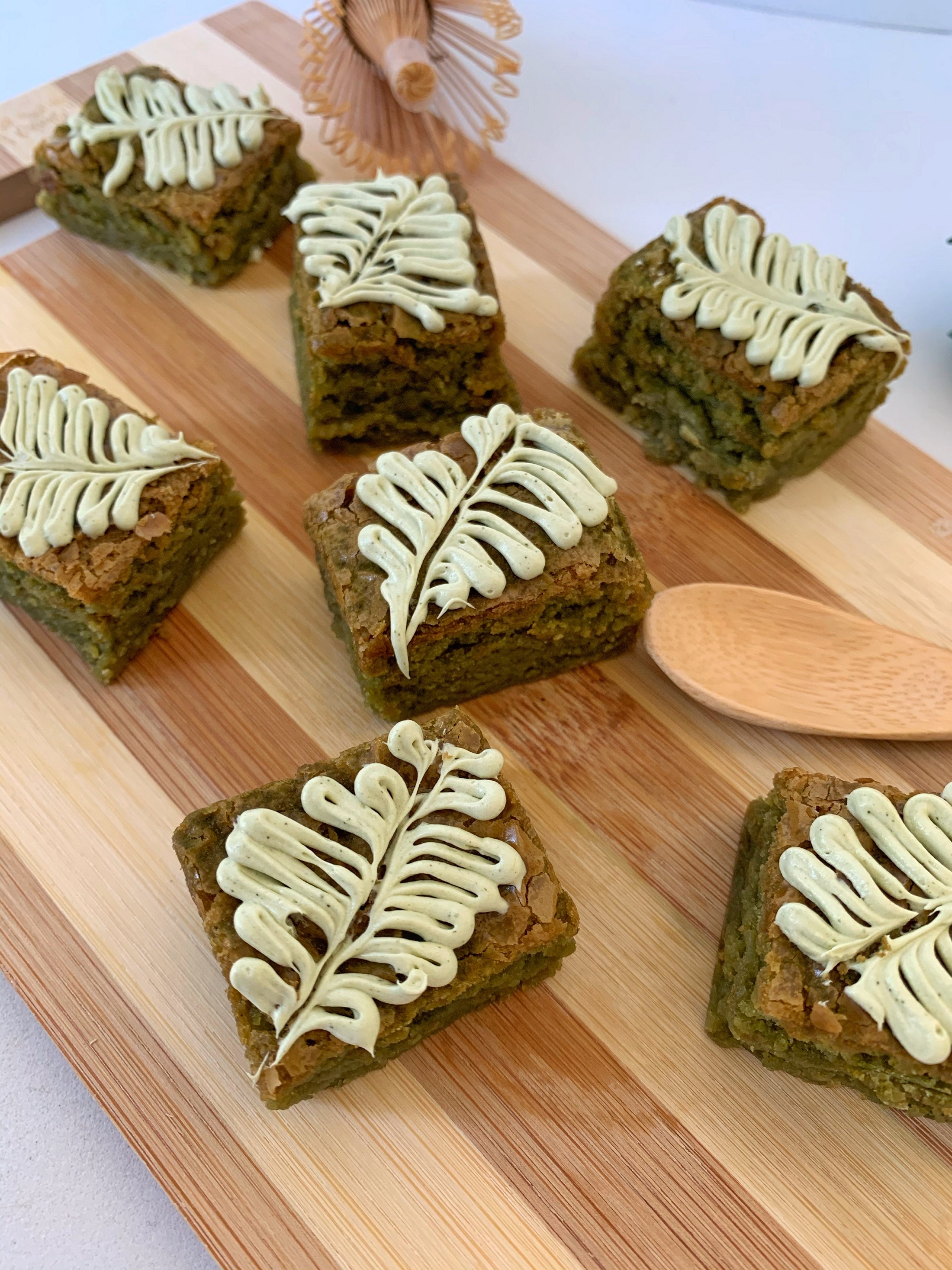 31. ROSIE'S ROSS MATCHA GREEN TEA BROWNIES