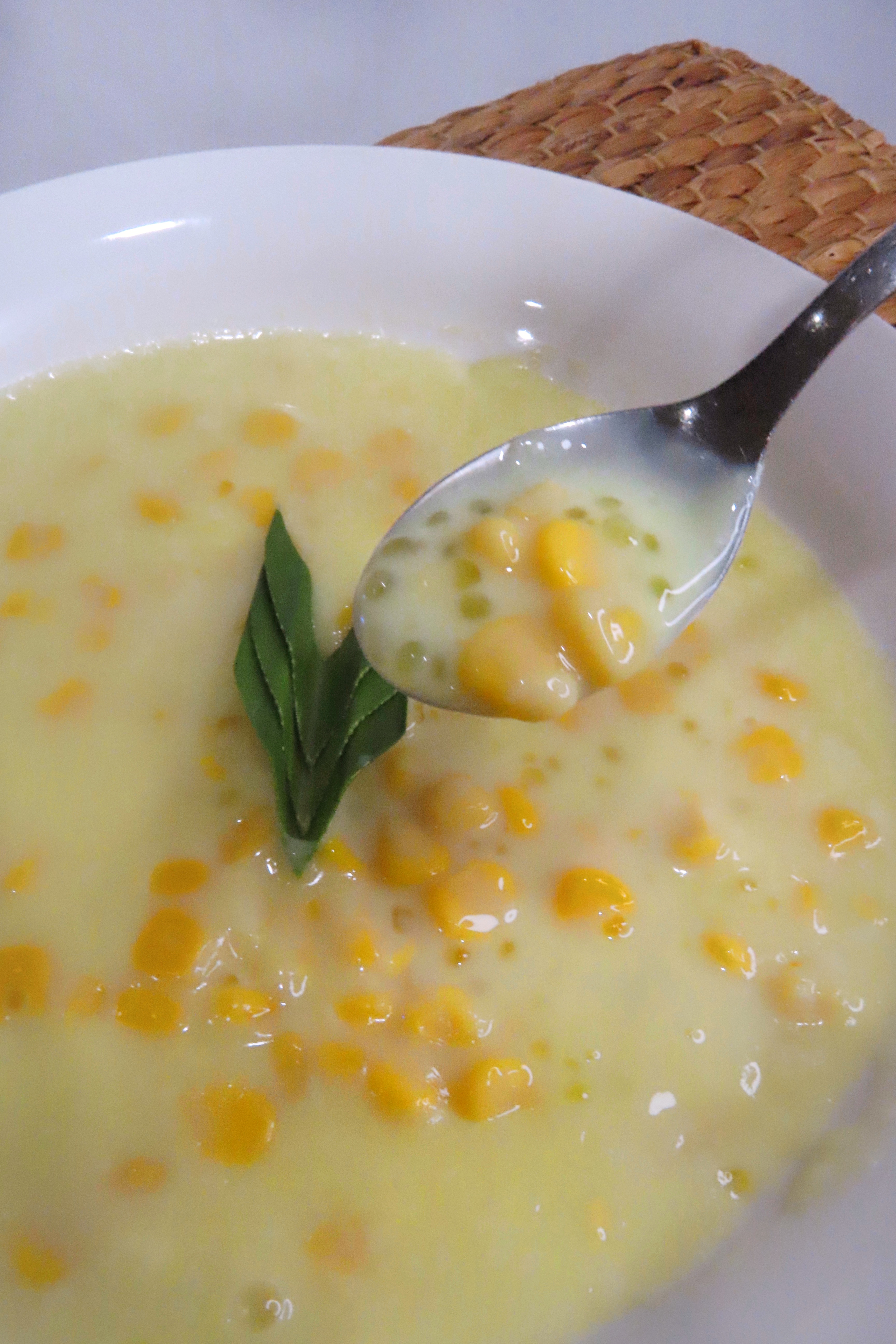 35. SNOW WHIP SWEETCORN PORRIDGE
