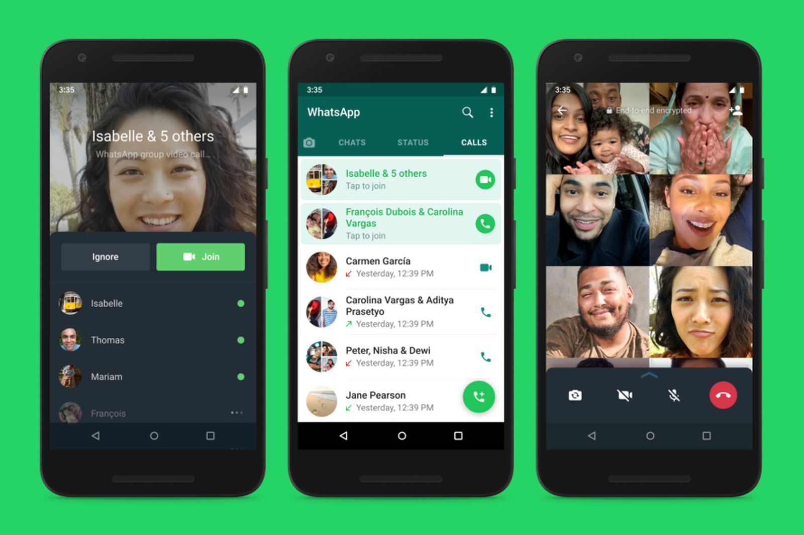 INVITE BUTTONS FOR JOINING IN -APP CALLS ARE NOW AVAILABLE ON WHATSAPP.